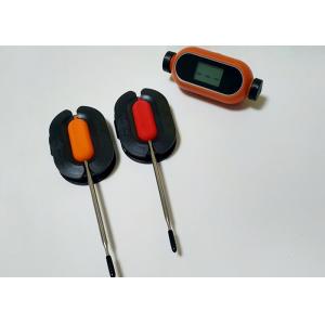 China 100 Meters Wireless Digital BBQ Meat Thermometer Temperature Settings Manually supplier