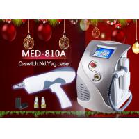 China Tattoo Removal Q - Switched ND YAG Laser 2 Yag Bars ￠7 / ￠8 on sale
