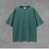 Custom Contrast Stitch Thread Blank T Shirts Short Sleeves 2XL No Label