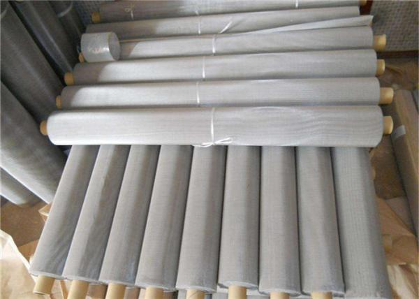 Metal Fine Plain Weave 316 Wire Mesh Filter Screen Stainless Steel With 1 - 635