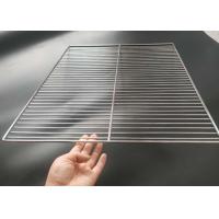 China 530mm X 325mm 304 Stainless Steel FDA Wire Mesh Oven Tray on sale