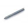 Furniture Fixing Double Ended Thread Wood To Wood Dowel Screw , Stainless Steel