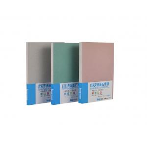 China Modern Indoor Water Proof Gypsum Board 1220mm X 2440mm 9.5mm Thickness supplier