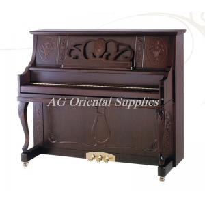 88-KEY  Acoustic wooden upright Piano import zebrawood matt red brown AG-131Y2