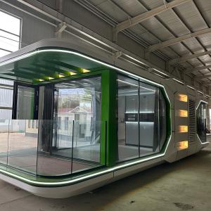 Modern Capsule Cabin Hotel Container Home Sleep Pod Outdoor Mobile Tiny House Luxury