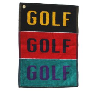 China ring terry cotton printed golf towel on sale 
