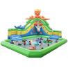 Children Water Park Inflatable Slip And Slide Water Park For Business Rental
