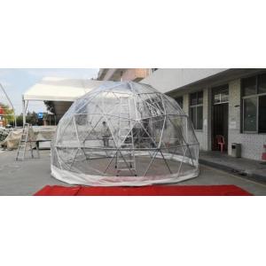 Outdoor Clear Inflatable Bubble Tent , Inflatable Medical Tent Dia 5m