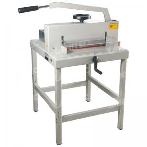 China Durable 1000W Manual Paper Cutter With Hand Wheel Push System 4708 wholesale
