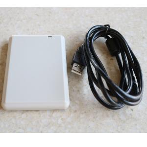 China Multiple Protocol Micro Usb Rfid Reader , Long Range Rfid Card Reader 18cm Distance supplier
