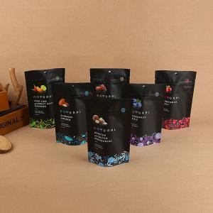 Custom Order Accepted Self-supporting Food Packaging Bags for Dried Fruits and Nuts