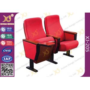 High Density Sponge Church Pulpit Chairs With Strong Steel Base / Movie Theater Seats