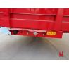 China 45t Semi Drop Side Trailer 13m Utility Cargo Trailer Triangle wholesale