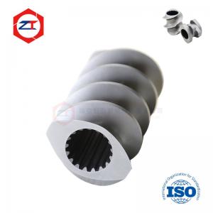 Wear Resistant Parallel PE Pipe Extruder Pelletizer Screw Elements For Petrochemical Factory