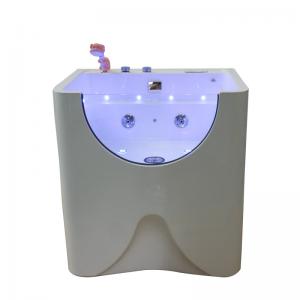 China ODM Pet SPA Bathtub For Dog Grooming Acrylic Material 10 Lamp Beads supplier