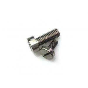 China Full Thread Slotted Head Screw , Stainless Steel Cheese Head Machine Screw supplier