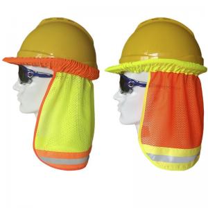 China SGS Weather Resistant Hard Hat Shade Accessories Universal Size Hard Hat Sun Shade supplier