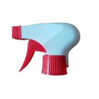 China Red White Color Plastic Trigger Sprayer 28mm For Garden Cleaning Washing Bottle on sale