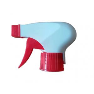 Red White Color Plastic Trigger Sprayer 28mm For Garden Cleaning Washing Bottle