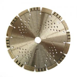 China Synthetic Diamond Asphalt Cutting Blade Inclined Teeth Drop Segment Protection wholesale