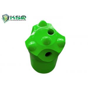 China Hard Forging Tapered Button Drill Bit Diameter 32mm - 45mm for Rock Drilling supplier