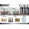 China High Speed 3 In 1 Hot Filling Machine , Beverage Bottling Line Automatic wholesale