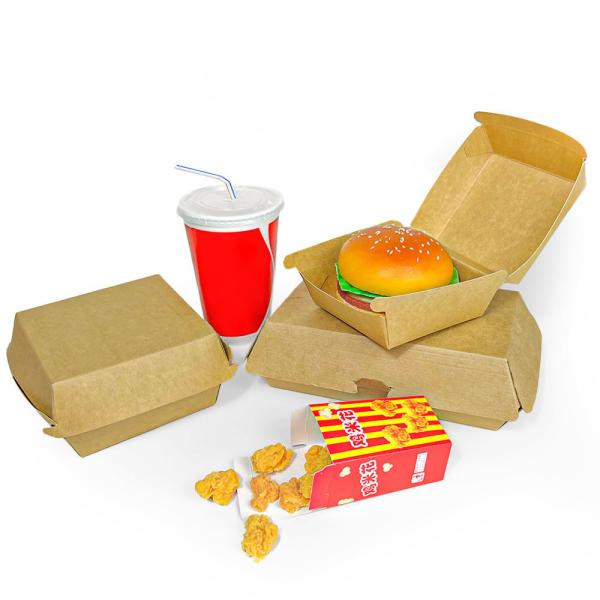 パーソナライズされたデザイン バーガーボックス 卸売 パーソナライズ 折りたたむバーガーボックス