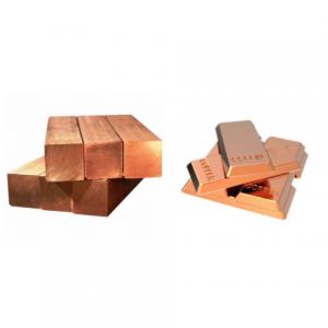 Metal Scraps High Purity Copper Ingots For Industry Lightning Rod