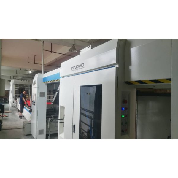 500mm Max Lamination Width Litho Laminator Speed Up To 200°C Temperature and 100m/min Max Speed