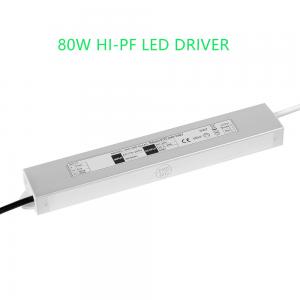 ETL Heatproof AC To DC LED Driver , Lightweight 24V Constant Voltage Driver