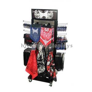 China Movable Slatwall Floor Displays For Clothing Store , Slatwall Store Fixtures supplier