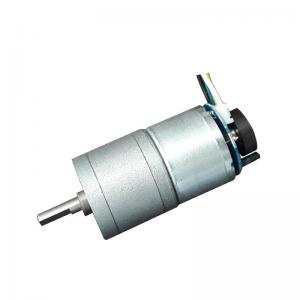 China Small DC Gear Motor Encoder 3V 6V 12V Robot 14RPM No Load Speed Stable Performance supplier