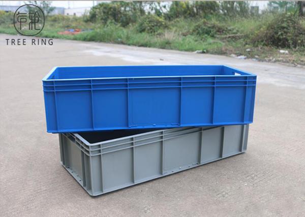 Long Large Heavy Duty Plastic Storage Boxes With Hinged Lids 900 400