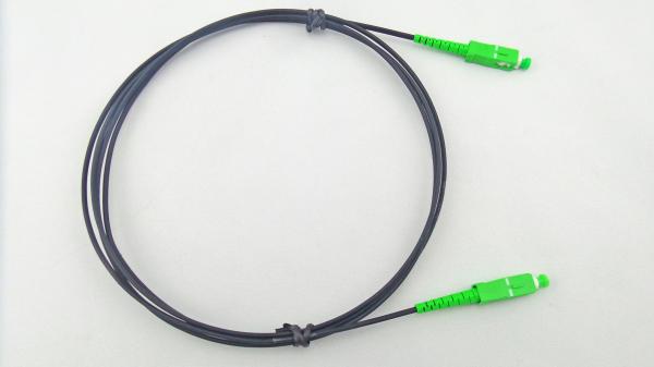 Indoor 1 Core Drop Wire Patch Cable SC/APC SC/UPC G657A LSZH Jacket 2.0mm Dia