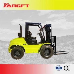 China 3 Tons 4WD Rough Terrain Forklift FD30-F Rough Terrain Equipment supplier