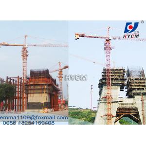 China 8 Tons Capacity Topkit Tower Crane of CU-TR EAC Certificate and Passport supplier