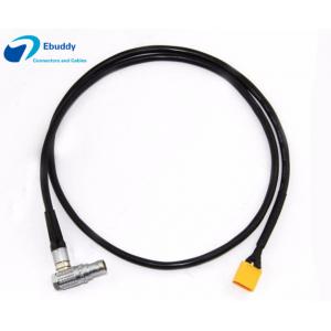 China Red Epic Scarlet Camera 12V DC Power Cable Male XT60 to LEMO Right Angle Female supplier