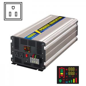 China 4000W High Frequency Power Inverter 12V Input With Digital Display wholesale