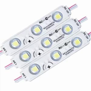 Korea Samsung 12V Modulo 3 LEDs 5054 5050 2835 Injection LED Module With Lens