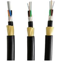 China PBT 144F ADSS Fiber Cable All Dielectric Self Supporting Cable on sale