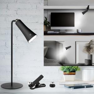 China lâmpada de mesa magnética do toque Multifunction do diodo emissor de luz 4000k que lê a luz do grampo para exterior e interno supplier
