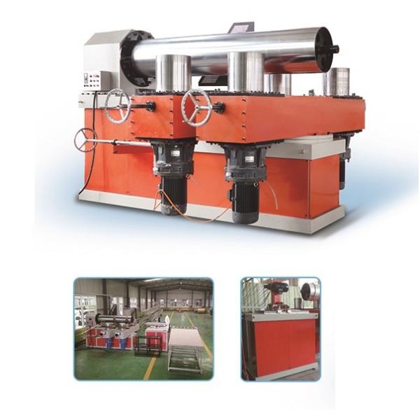 Paper Tube Cylinder Making Machine, Paper Pipe Making Machine, 4-head, NC computer-control