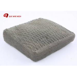 Compressed Knitted Stainless Steel Woven Metal Wire Mesh For Filtration And Cleaning