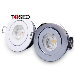 China IP65 CRI80 Recessed Downlight Fixtures Dimmable LED Downlights Fitting supplier
