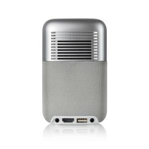 China Portable Entertainment Smart Pico Projector With Battery 100 Lumens 1.2m wholesale