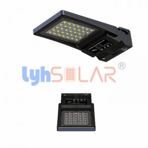 Black Portable Solar Lights Outdoor High Bright Sensor Lights With Beam Angle Type II