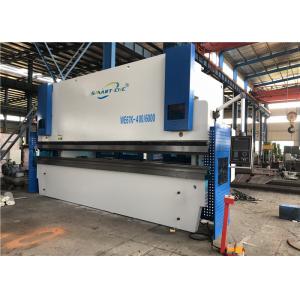 400 Ton 6m Cnc Hydraulic Press Brake Machine With Flat Floor No Foundation