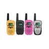 China LCD Display Screen Real Walkie Talkie Bright Yellow Color For Teaching wholesale