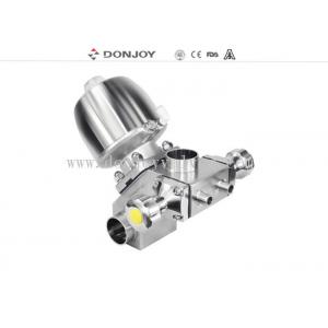 China Sanitary multiport  Sanitary Diaphragm Valve  for pharmaceutical industry supplier
