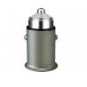 Zinc Alloy Car Charger Adapter , 5V 2.4A Car Cell Phone Charger With USB Port